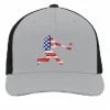 Pacific Headwear FLEXFIT® Hat - American Flag Batter