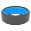 Groove Life Edge Deep Stone Grey-Men's Silicone Ring