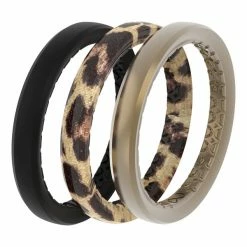 Groove Life Leopard - Women's Stackable Silicone Ring