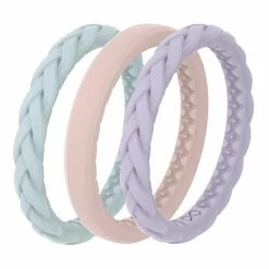 Groove Life Pastel Sky - Women's Stackable Silicone Ring
