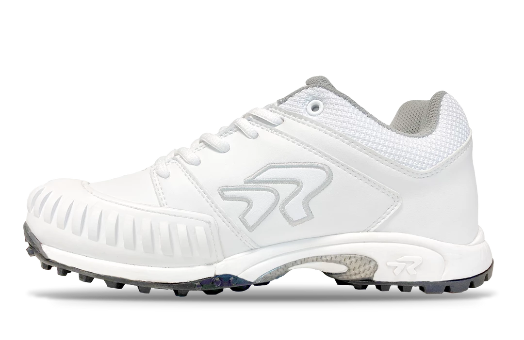 Ringor Flite Turf Shoe - Pitching Toe Women's White/Silver 1 Ringor Flite Turf Shoe - Pitching Toe Women's White/Silver