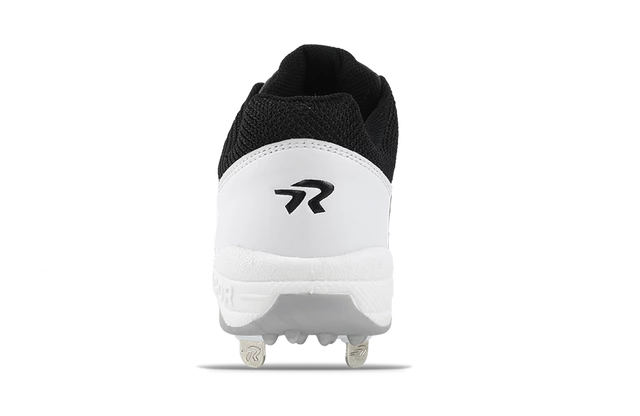 Ringor Flite Softball Spikes - Pitching Toe Black/White 2 Ringor Flite Softball Spikes - Pitching Toe Black/White