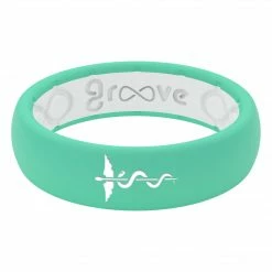 Groove Life Hero - Medical Seafoam Thin Silicone Ring