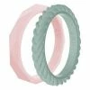 Women's QALO Stackable Silicone Ring Set - Wildflower