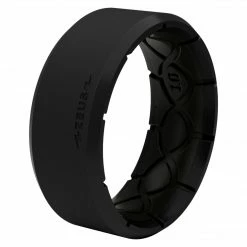 Groove Life Zeus Edge Midnight Black- Men's Silicone Ring