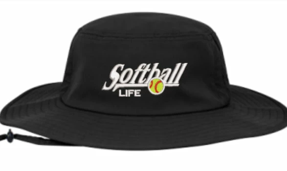 Pacific Headwear Bucket/Boonie Hat - Softball Life 1 Pacific Headwear Bucket/Boonie Hat - Softball Life