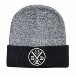 Pacific Headwear Beanie- Dad Circle Bat Design