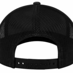 Pacific Headwear Heather Snapback Hat: Blackout American Flag