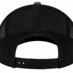 Pacific Headwear Heather Snapback Hat: American Flag With Home Plate Design