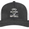 Pacific Headwear Heather Snapback Hat: There’s No Crying In Softball