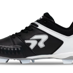 Ringor Flite Cleat - Pitching Toe Molded Black/White